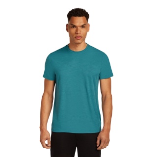 Icebreaker Wander-/Freizeit Tshirt Merino 150 Tech Lite III (100% Merinowolle) topazblau Herren